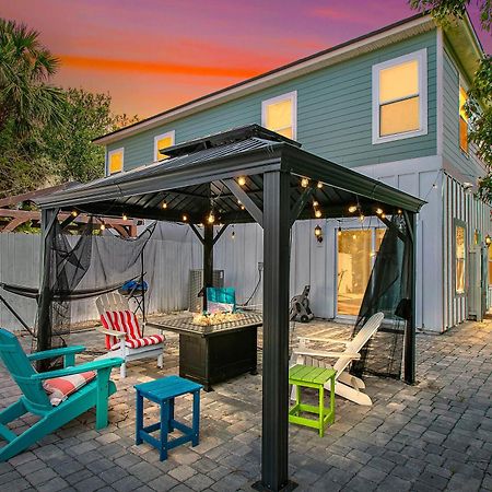 Few Steps To Ocean-4 Beach Cruisers & Free Parking & Private Backyard Jacksonville Beach Buitenkant foto